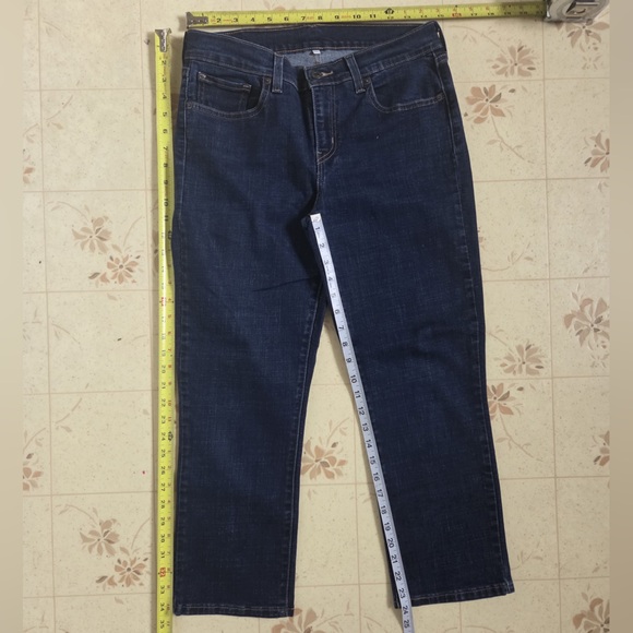 Levi's Men's Deep Indigo Straight Jeans - Picture 6 of 6